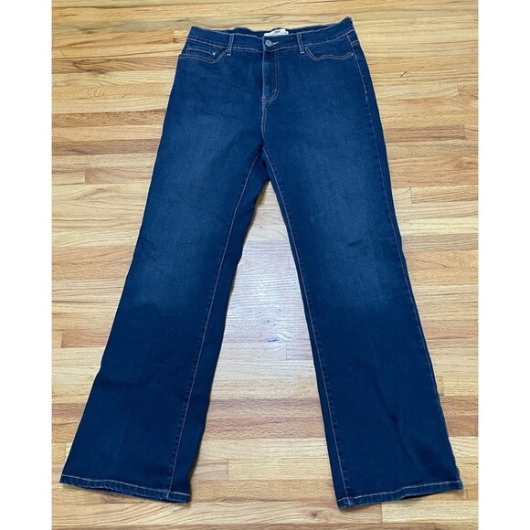 Levi's 512 Women's 14 Blue Jeans Denim Cotton Bootcut 5-Pockets Workwear Outdoor - Picture 1 of 11